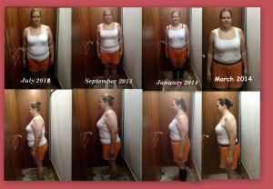 Before and Progess 8-months